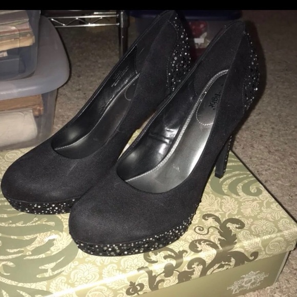 Limelight Rhinestone Heels - Picture 2 of 6